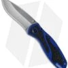 Kershaw Blur Assisted Opening Knife Navy Blue (3.375" Stonewash) 1670NBSW -Kershaw Store kershaw blur navy sw 1670nbsw