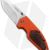 Kershaw Buck Commander 3/4-Ton Knife Orange/Brown (2.75" Satin) 1446ORBCX -Kershaw Store kershaw buck commander three fourth ton adam laroche BHQ 27906 jr
