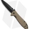 Kershaw Emerson CQC-4K Frame Lock Knife Brown G-10 (3.25" Black) 6054BRNBLK -Kershaw Store kershaw cqc 4k 6054brnblk BHQ 21424 jr