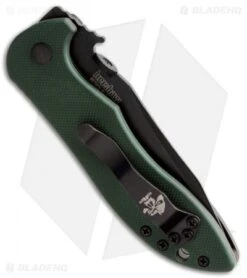 Kershaw Emerson CQC-5K Liner Lock Knife Green G-10 (3" Black) 6074OLBLK 5 Kershaw Emerson CQC-5K Liner Lock Knife Green G-10 (3" Black) 6074OLBLK -Kershaw Store kershaw emerson cqc 5k 6070lblk side jm