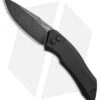 Kershaw Launch 1 Automatic Knife Black Aluminum (3.4" BlackWash) 7100BW -Kershaw Store kershaw launch 1 blackwash 7100BW BHQ 27374 jr