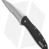 Kershaw Leek Assisted Opening Knife Black (3" Bead Blast Serr) 1660C27ST -Kershaw Store kershaw leek black bb KS1660C27ST BHQ 49610 er
