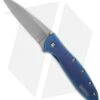 Kershaw Leek Assisted Opening Knife Blue (3" Stonewash) 1660SWBLUE 2 Kershaw Leek Assisted Opening Knife Blue (3" Stonewash) 1660SWBLUE -Kershaw Store kershaw leek blue stone wash 1660swblue