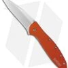 Kershaw Leek Assisted Opening Knife Orange (3" Bead Blast) 1660OR 2 Kershaw Leek Assisted Opening Knife Orange (3" Bead Blast) 1660OR -Kershaw Store kershaw leek orange bhq 14809 jr