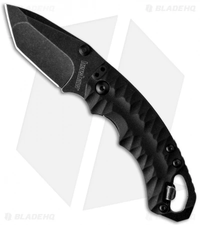 Kershaw Shuffle II Tanto Liner Lock Knife Black (2.25" BlackWash) 8750TBLKBW 3 Kershaw Shuffle II Tanto Liner Lock Knife Black (2.25" BlackWash) 8750TBLKBW