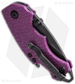 Kershaw Shuffle Liner Lock Knife Purple (2.375" BlackWash) 8700PURBW -Kershaw Store kershaw shuffle purplebw 8700purbw side