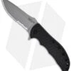 Kershaw Volt II Assisted Opening Knife Black (3.25" Bead Blast Serr) 3650ST -Kershaw Store kershaw volt ii 3650 st BHQ 6845 jr