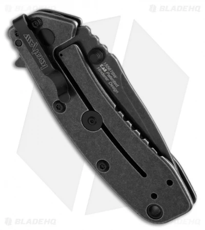Kershaw Cryo II Tanto Assisted Opening Knife (3.25" BlackWash) 1556TBW 4 Kershaw Cryo II Tanto Assisted Opening Knife (3.25" BlackWash) 1556TBW - Image 2